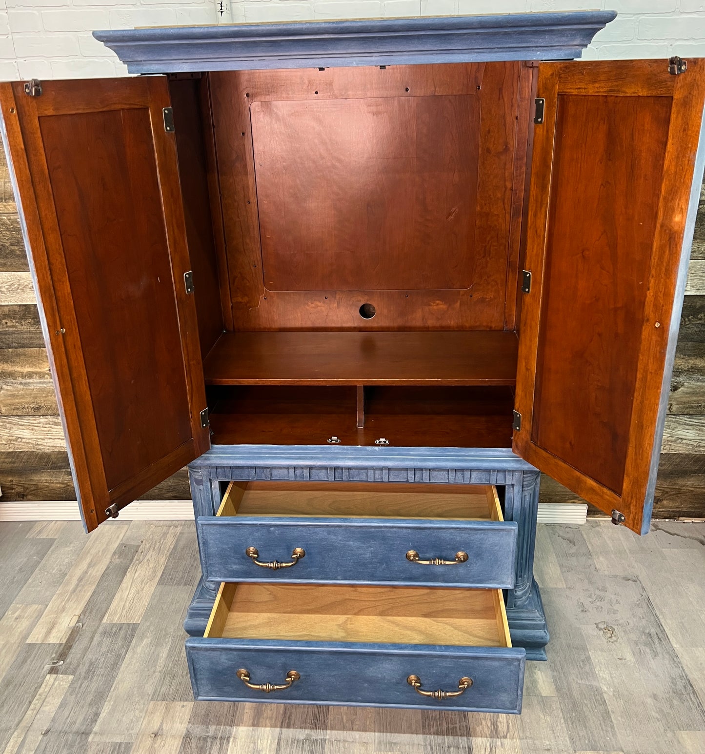 Girl On a Swing Armoire