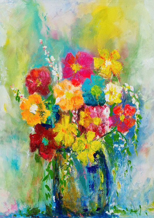 Karen’s Technicolor Bouquet